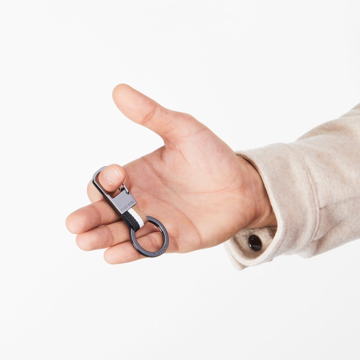 HUGO BOSS Iconic Style Key Ring | HAK363D | TIME Watches