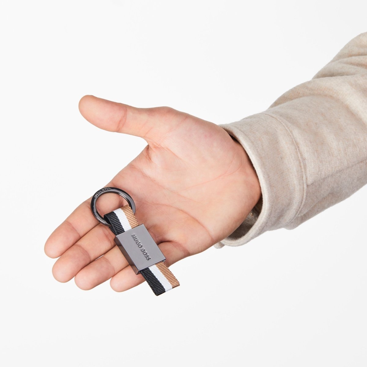 HUGO BOSS Iconic Style Key Ring | HAK385D | TIME Watches
