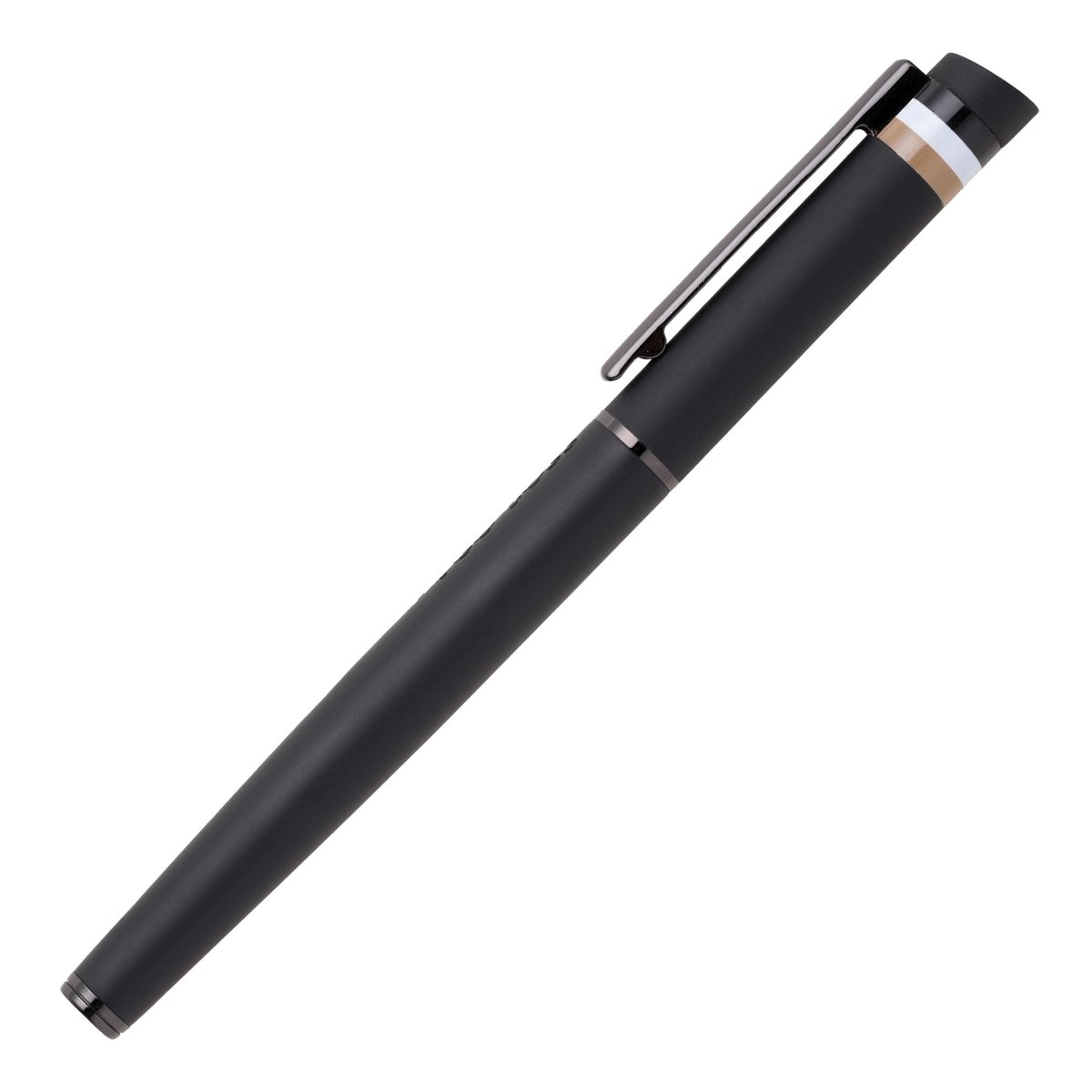 HUGO BOSS Loop Black Iconic Rollerball Pen | HSG3525A | TIME Watches