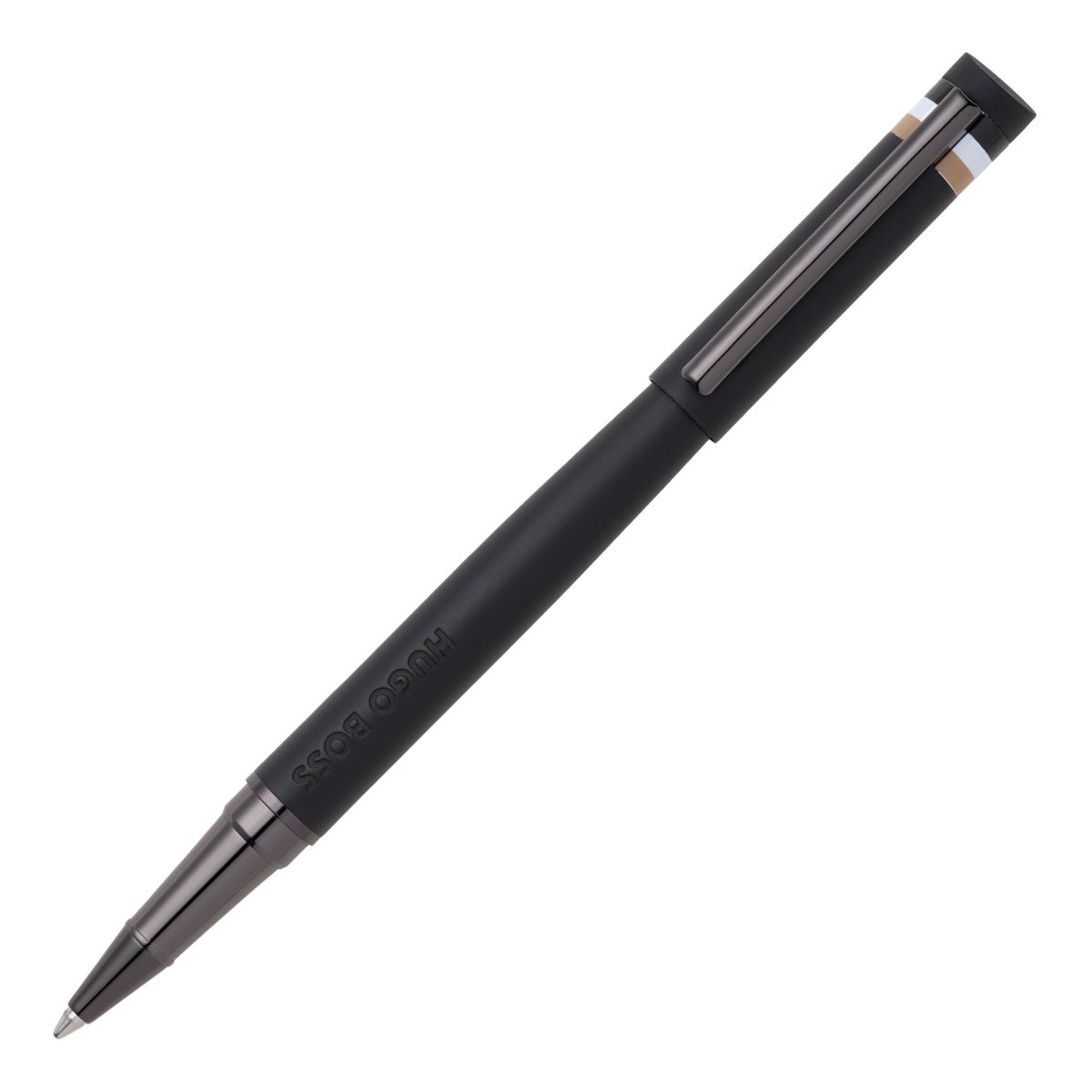 HUGO BOSS Loop Black Iconic Rollerball Pen | HSG3525A | TIME Watches