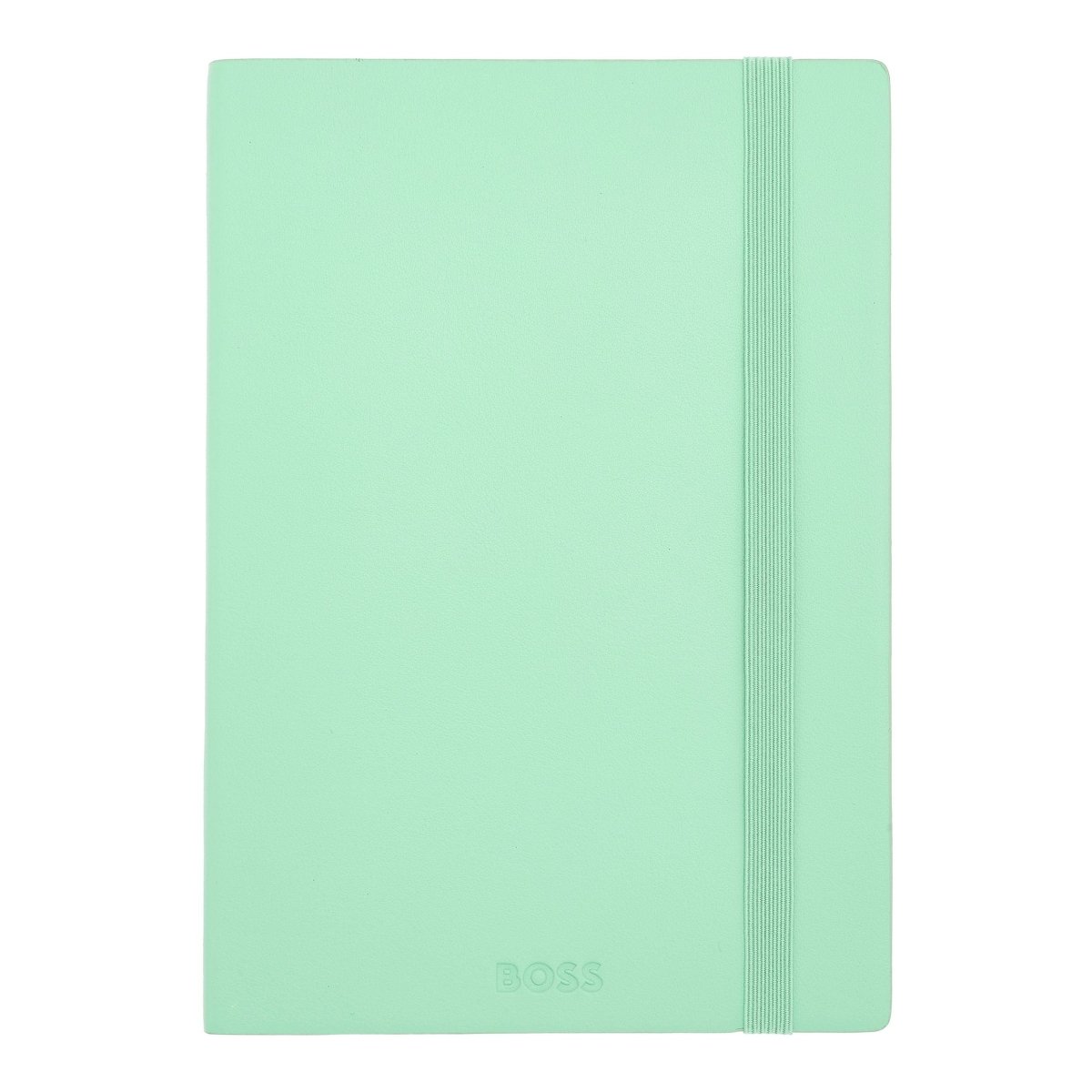 HUGO BOSS Pastel Classic Light Green Lined A5 Notebook | HNH422TL | TIME Watches