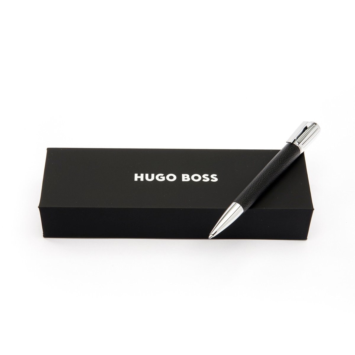 HUGO BOSS Pure Iconic Black Ballpoint Pen | HSU4104A | TIME Watches
