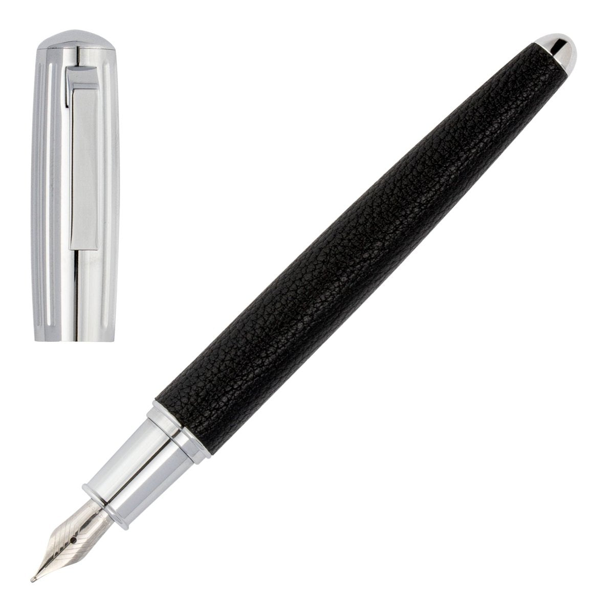 HUGO BOSS Pure Iconic Black Fountain Pen | HSU4102A | TIME Watches