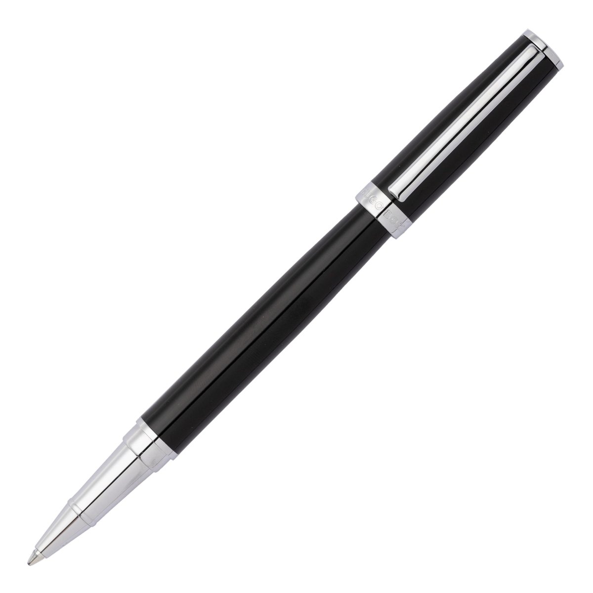 HUGO BOSS Rollerball pen Gear Icon Black | HSN2545A | TIME Watches