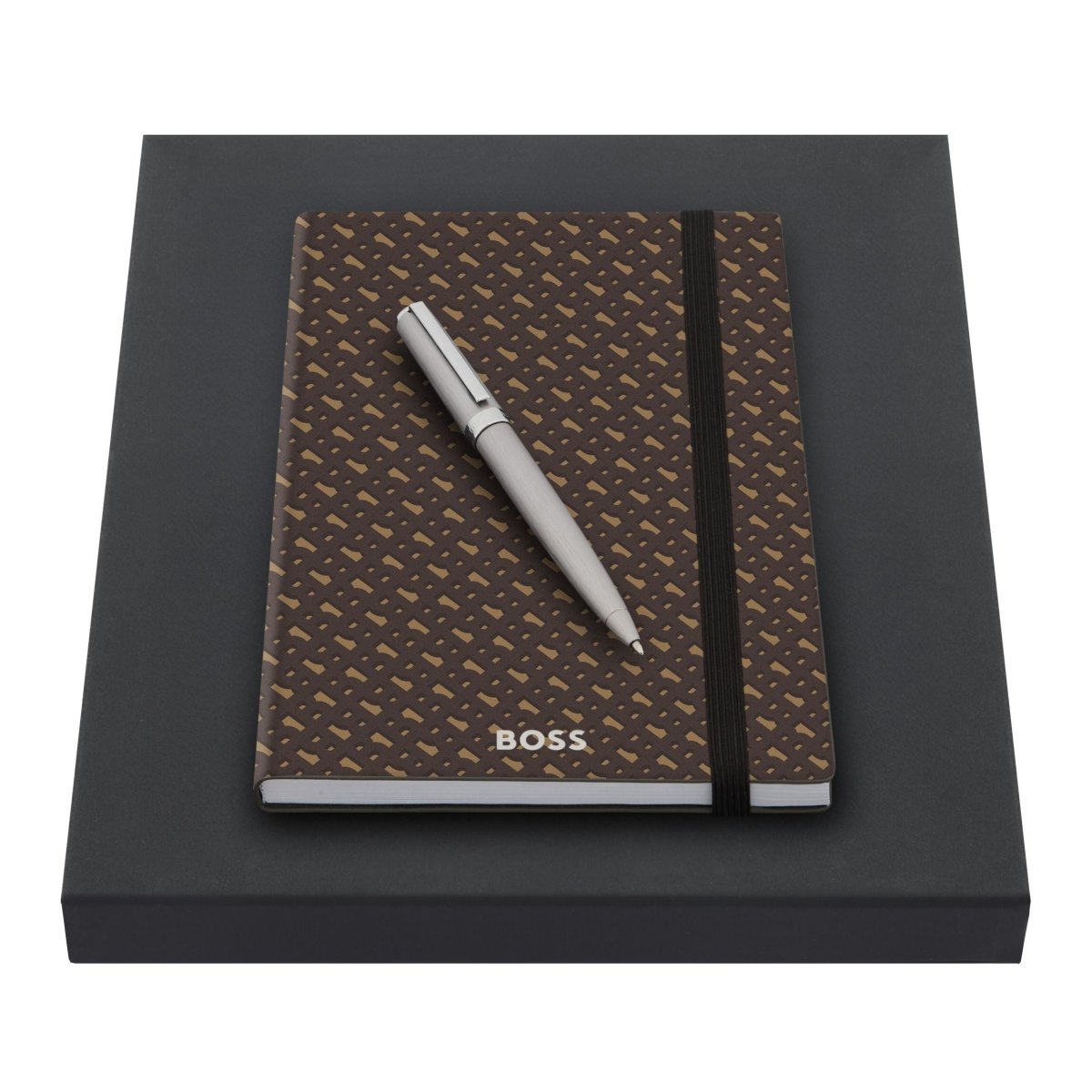 HUGO BOSS set with ballpoint pen & A5 note pad. | HPBH441B | TIME Watches