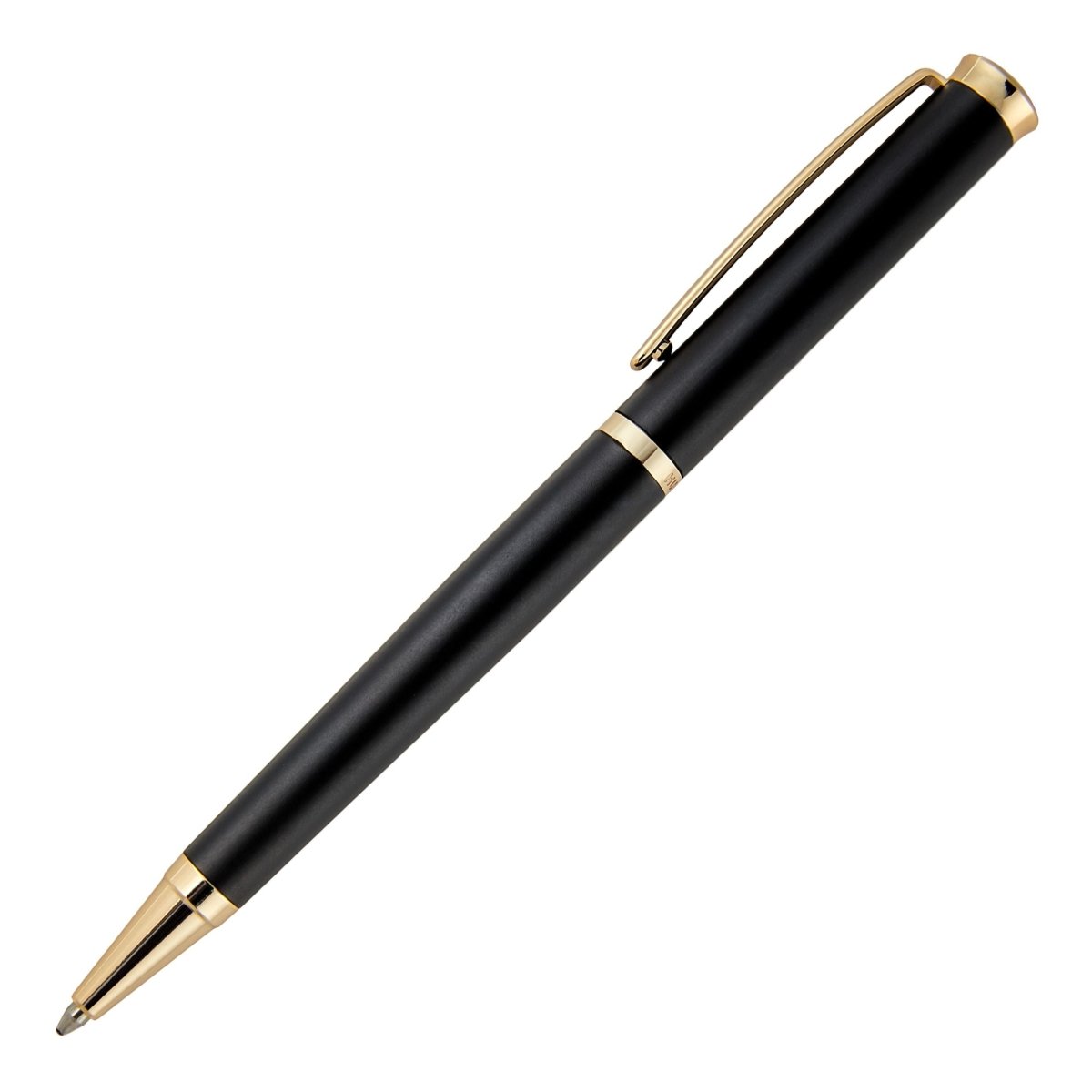 HUGO BOSS Sophisticated Matte Black Ballpoint Pen | HSC3114A | TIME Watches