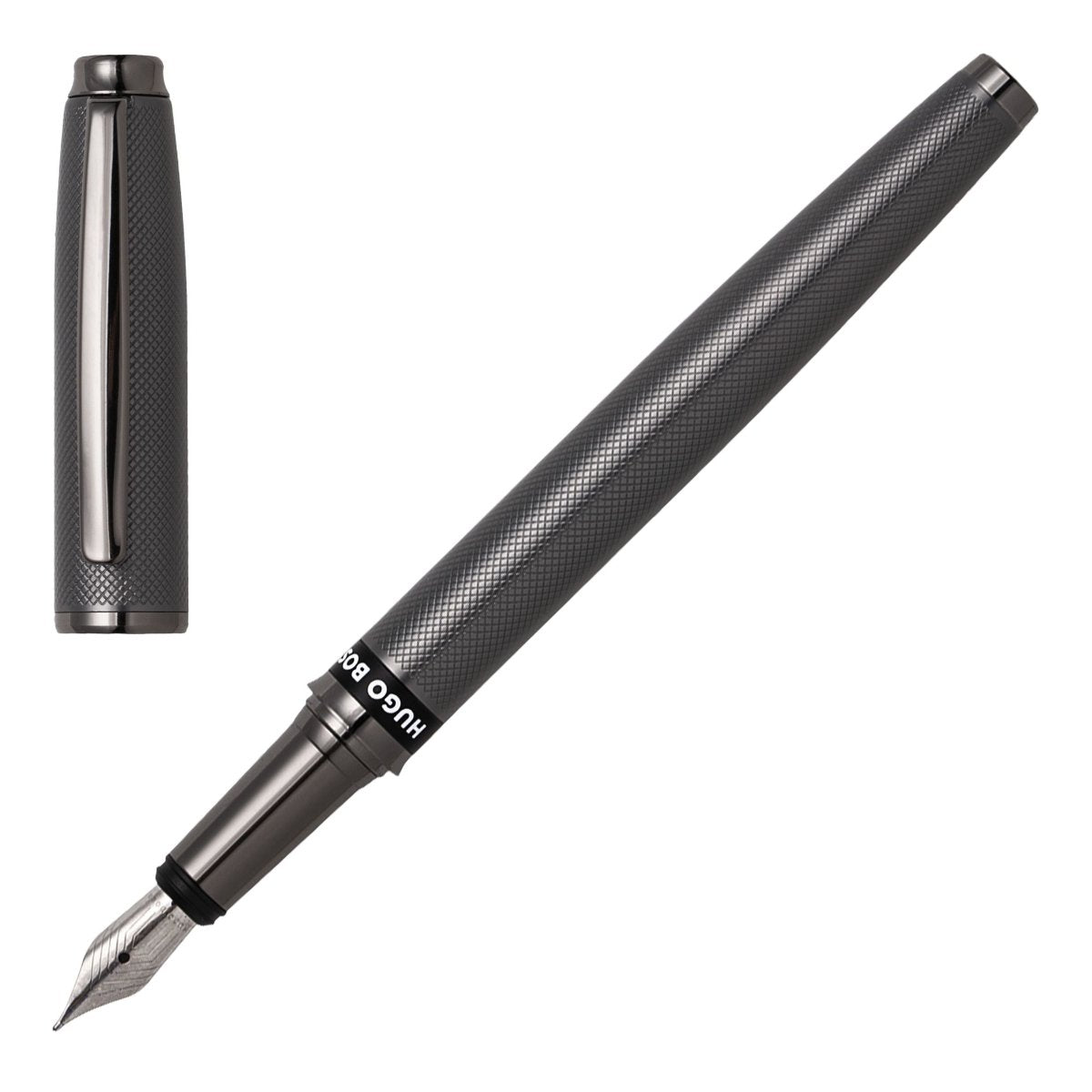 HUGO BOSS Stream Gun Fountain Pen | HSW3782D | TIME Watches