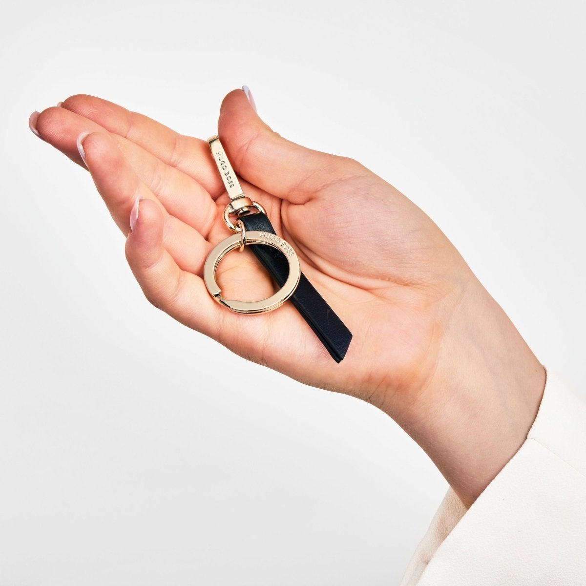HUGO BOSS Triga Black Key Ring | HAK311A | TIME Watches