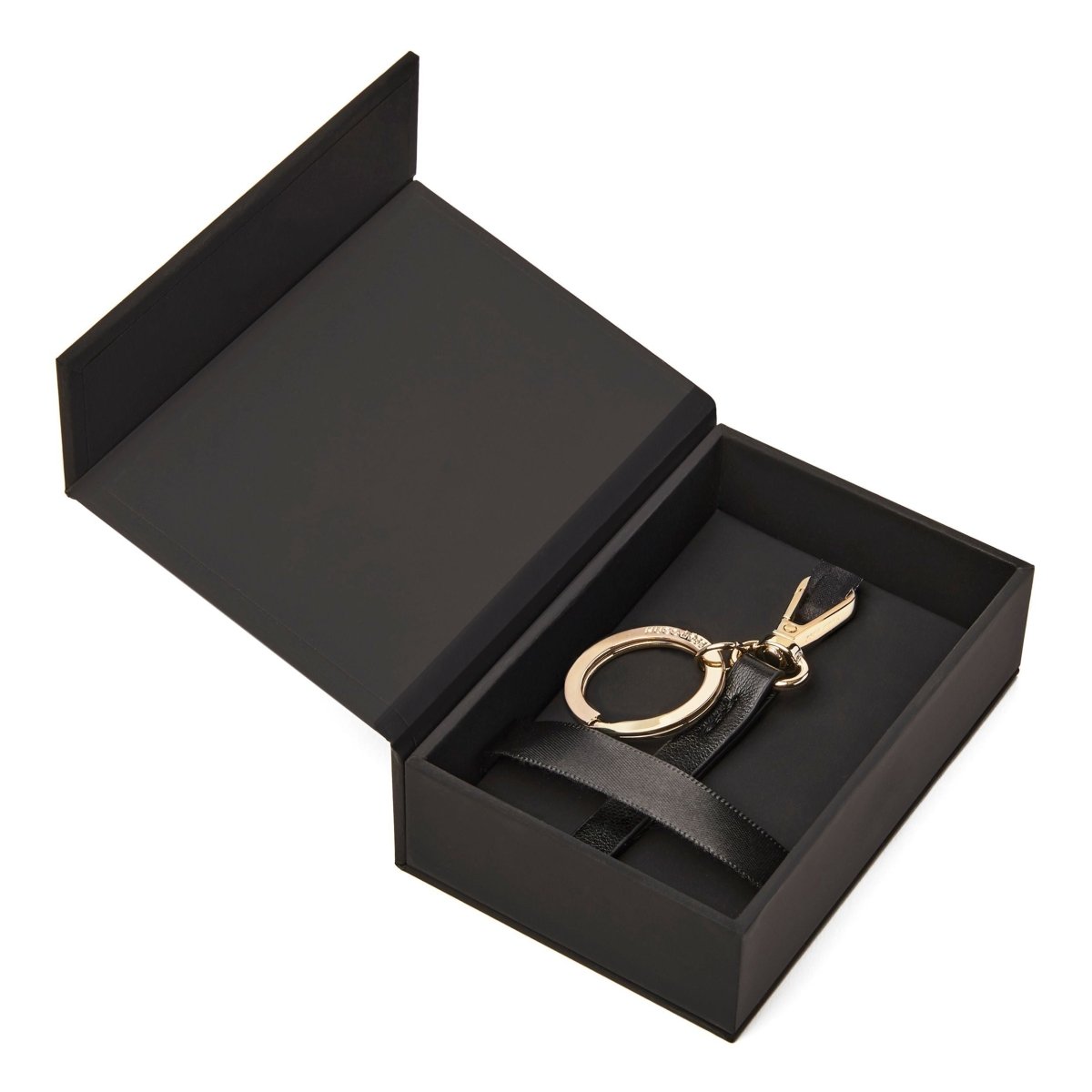 HUGO BOSS Triga Black Key Ring | HAK311A | TIME Watches