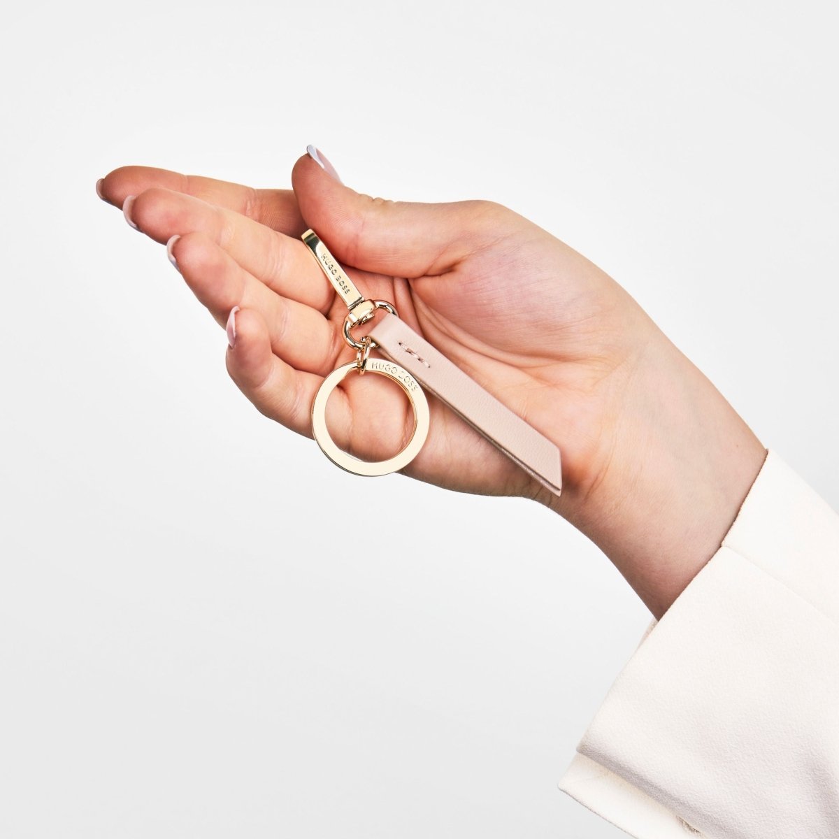 HUGO BOSS Triga Nude Key Ring | HAK311X | TIME Watches