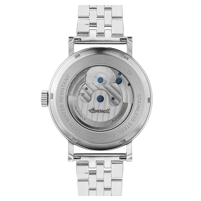 Ingersoll 1892 The Charles Automatic White Skeleton Dial Men's Watch | I05806 | Time Watch Specialists