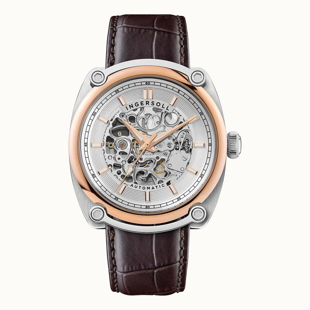 Ingersoll The Michigan Automatic Leather Men's Watch| I13302 | Time Watch Specialists