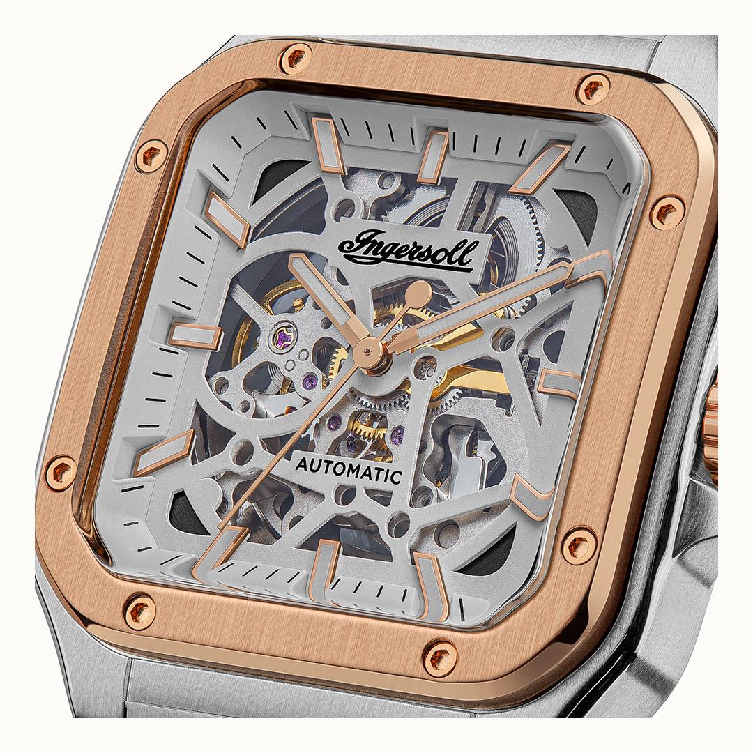 Ingersoll The Ollie Automatic Stainless Steel Men's Watch | I14502 | Time Watch Specialists