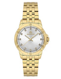 Bigotti Gold-Tone Silver Dial Women's Watch | BG.1.10563-3