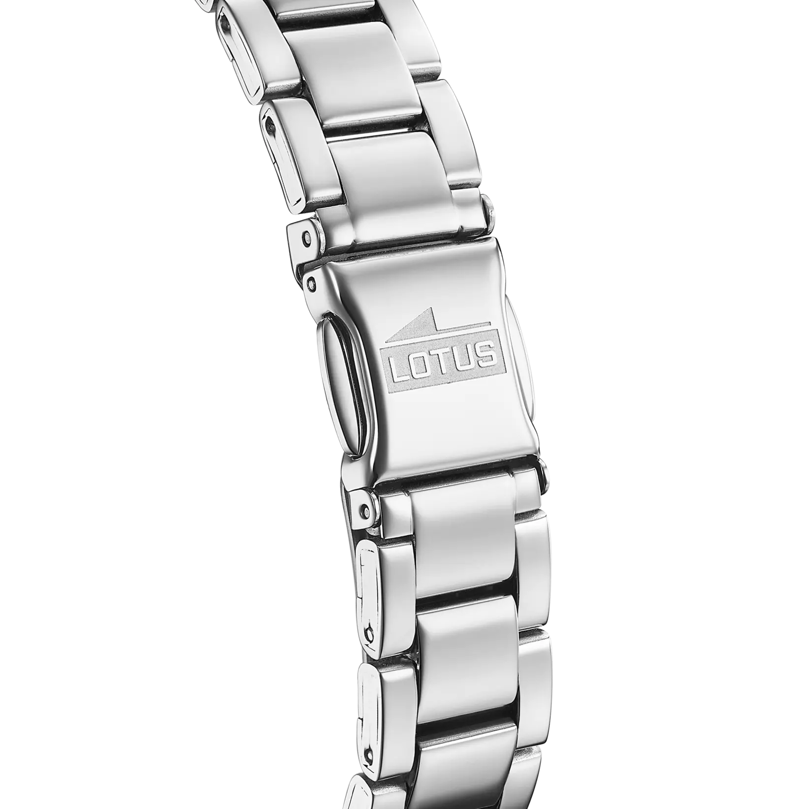 Lotus Bliss Silver Dial Stainless Steel Bracelet Unisex Watch | 18796/1
