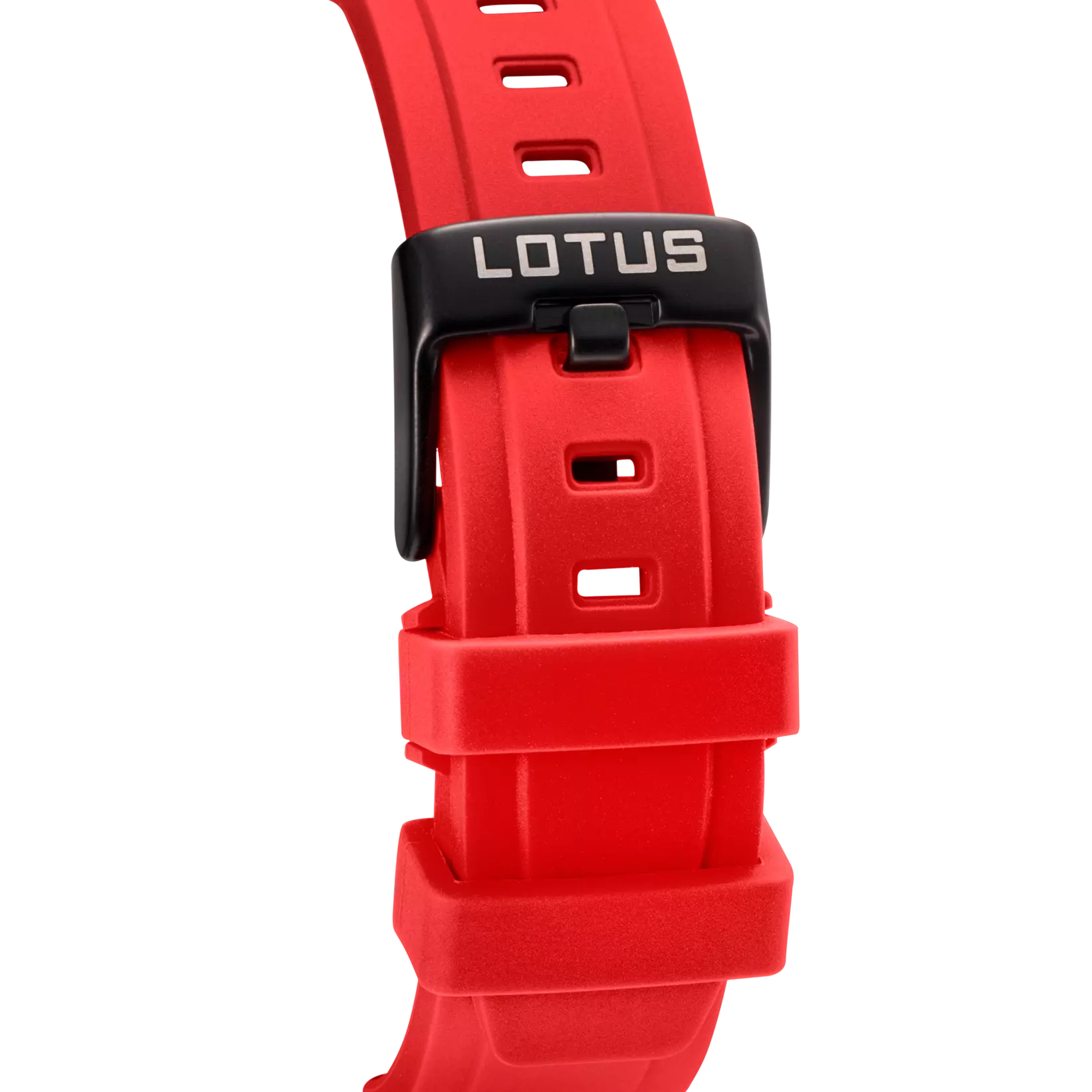 Lotus Vortex Black Dial Calendar Leather Men’s Watch | 18945/5