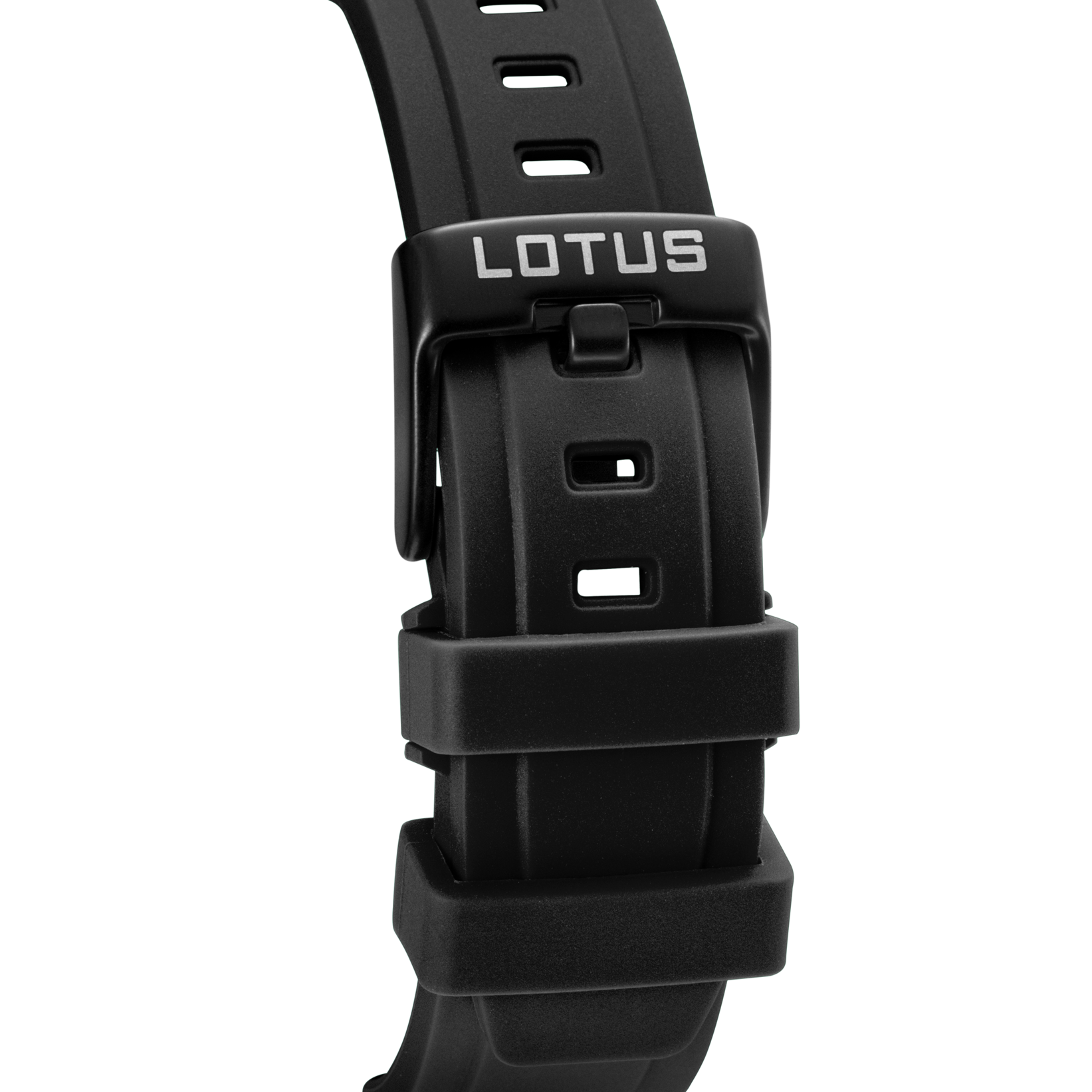 Lotus Vortex Black Dial Calendar Leather Men’s Watch | 18945/6