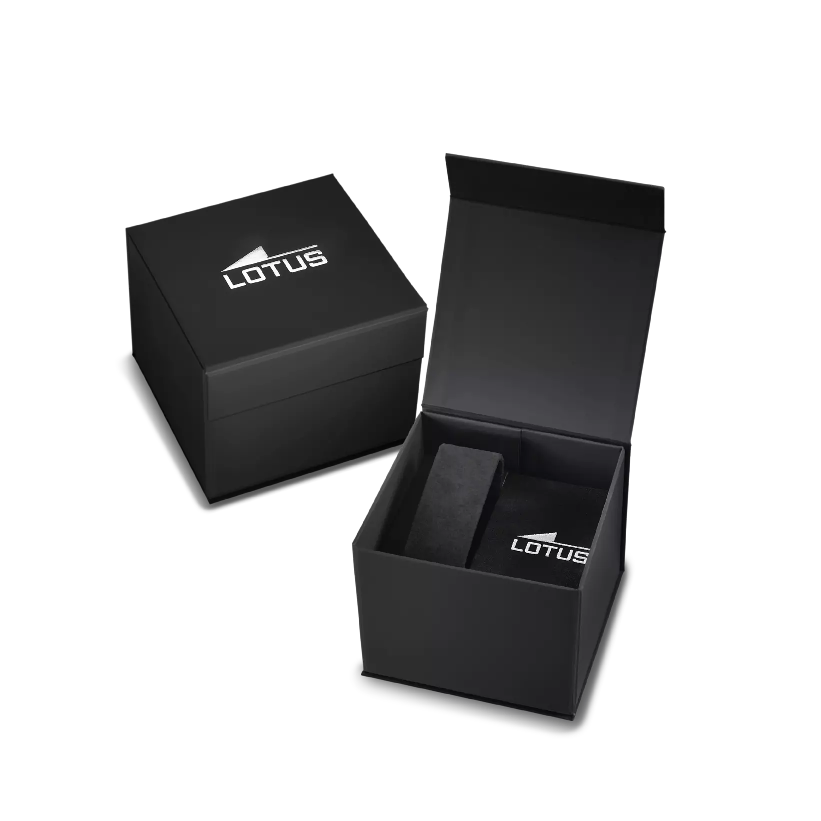 Lotus Excellent Black Dial Chronograph Stainless Steel Men’s Watch | 18756/3