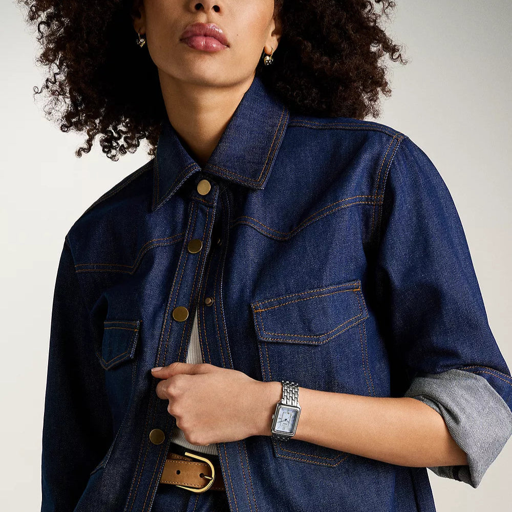 Fossil Raquel Three-Hand blue Dial Stainless Steel Women's Watch | ES5402