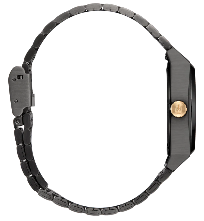 NIXON Gunmetal Lavender Gold Unisex Watch | A11305271-00