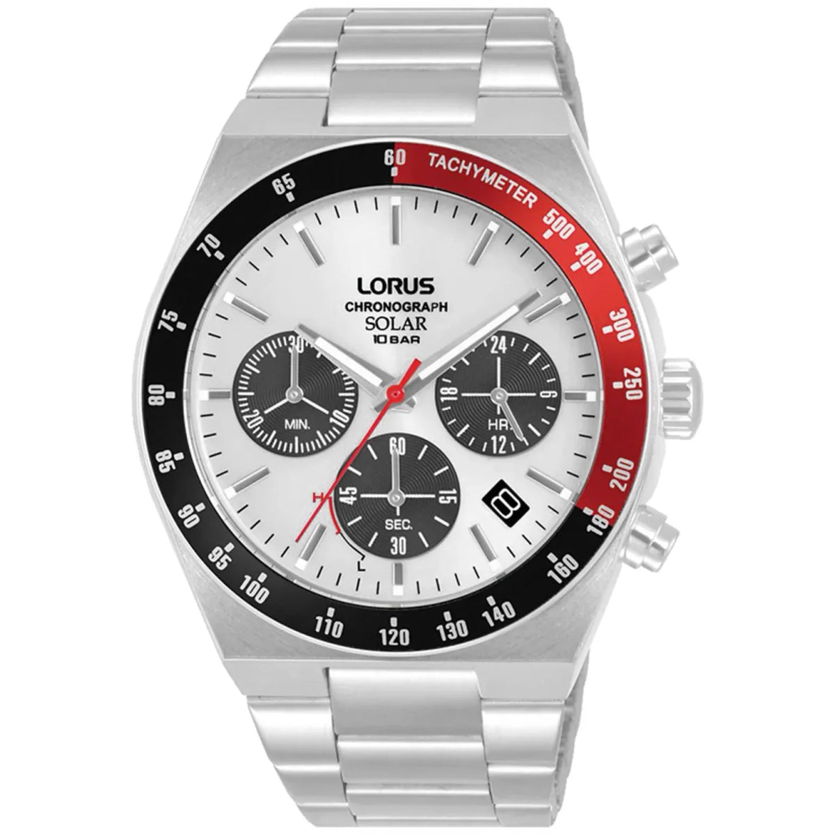 Lorus Solar Chronograph Men's Watch | RZ527AX9 | Time Watch Specialists