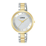Lorus Stainless Steel Two - Tone Woman's Watch | RG258WX9 | Time Watch Specialists