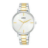 Lorus Two Tone Gold & Silver Women's Dress Watch | RG227WX9 | Time Watch Specialists