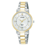 Lorus Two - Tone Silver Dial Woman's Watch | RY524AX9 | Time Watch Specialists