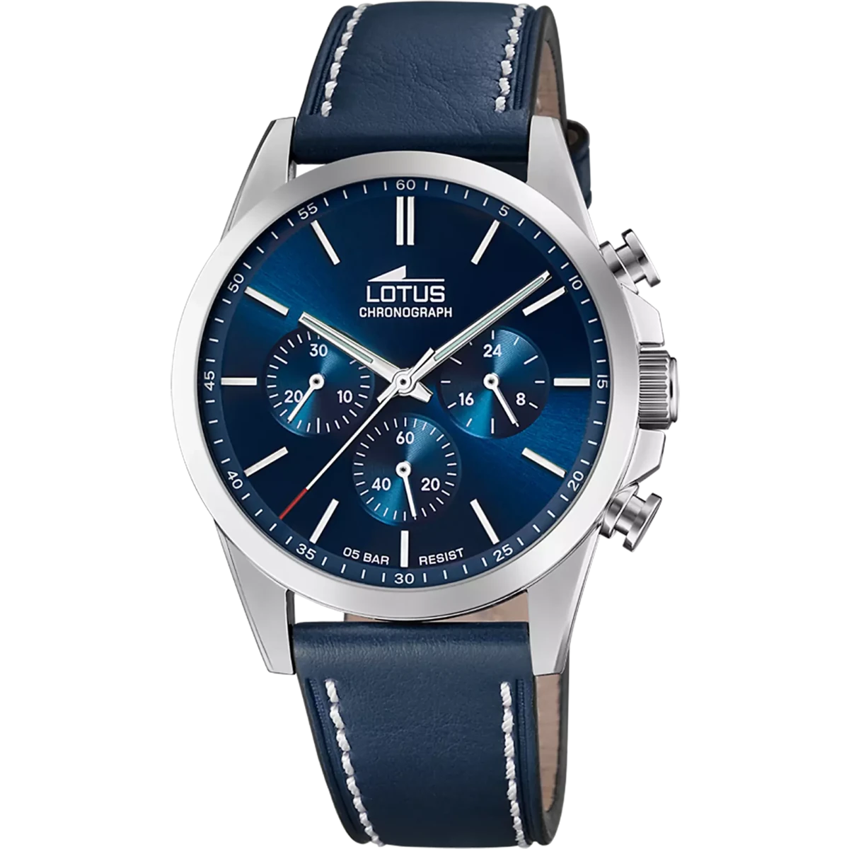 Lotus Blue & Stainless Steel Men's Watch | 18990/2 | TIME Watches