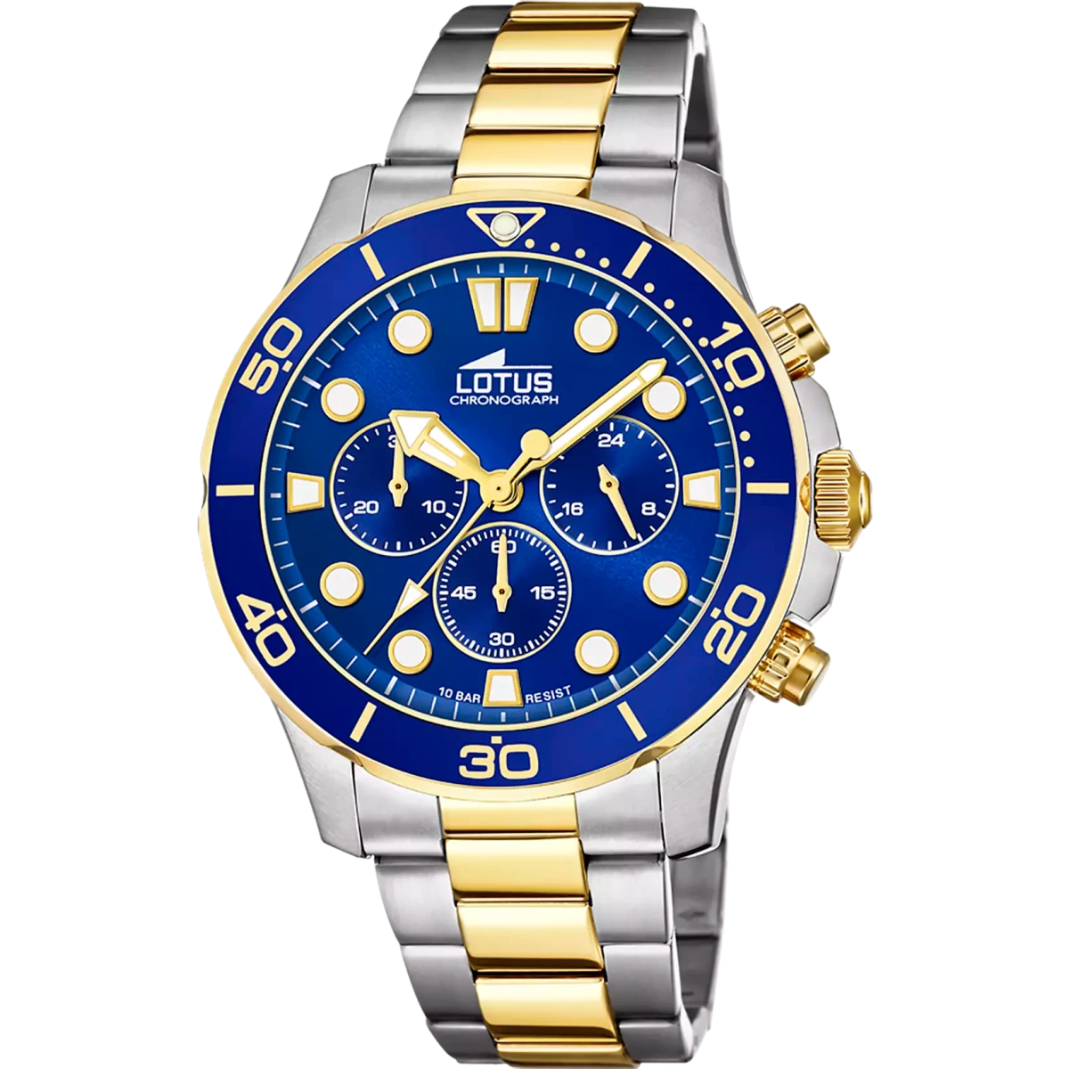 Lotus Excellent Blue & Stainless Steel Watch | 18757/1 | TIME Watches