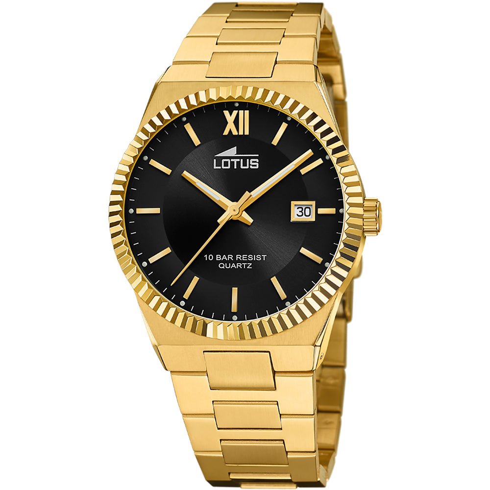 Lotus Freedom Black & Stainless Steel Watch | 18837/3 | TIME Watches