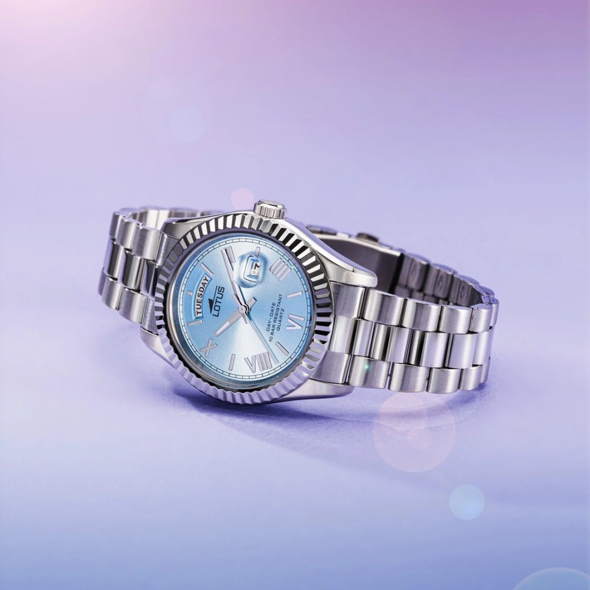 Lotus Freedom Silver & Stainless Steel 41mm Men's Watch | 18854/8 | TIME Watches