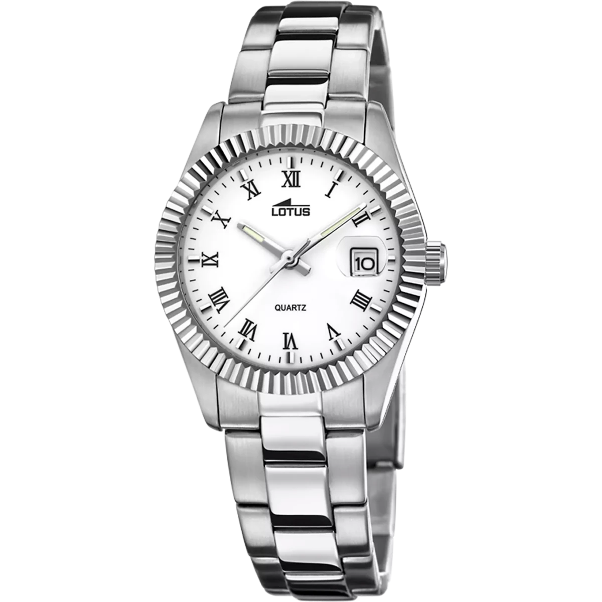 Lotus Freedom White & Stainless Steel Watch | 15822/1 | TIME Watches