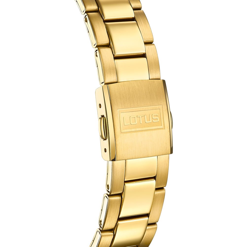 Lotus Minimalist Champagne & Stainless Steel Men's Watch | 18903/1 | TIME Watches