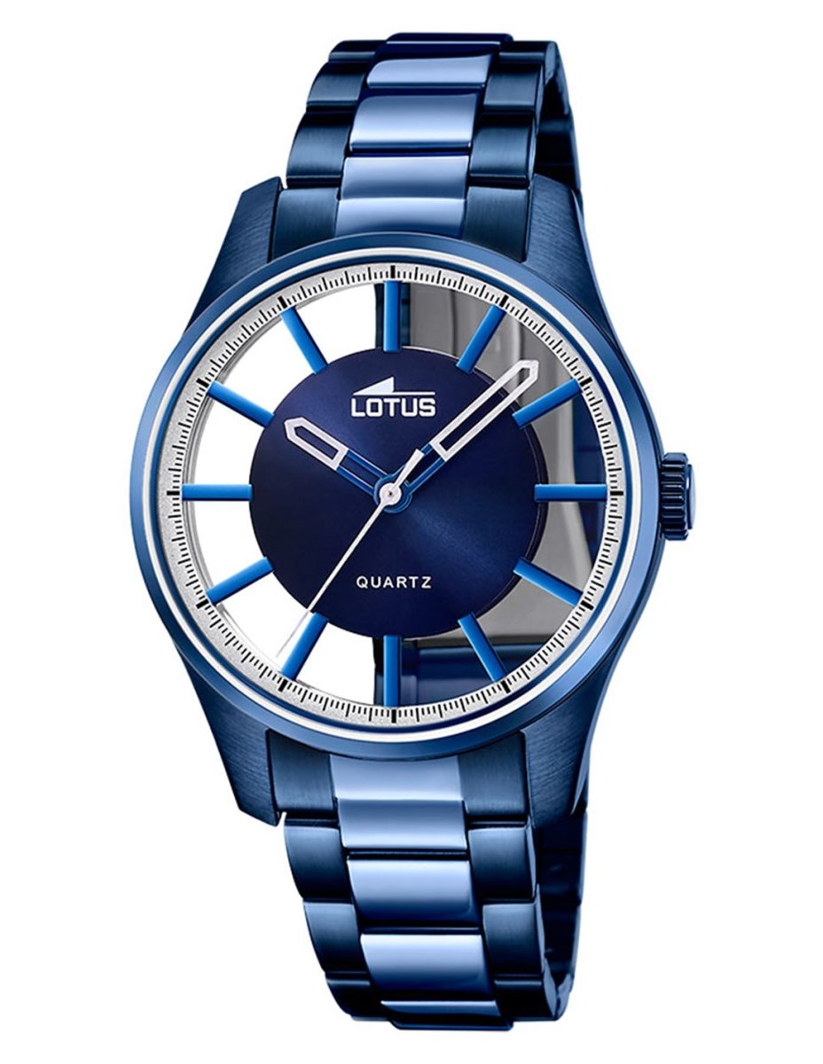 Lotus Minimalist Silver & Stainless Steel 36mm Men's Watch | 18904/1 | TIME Watches