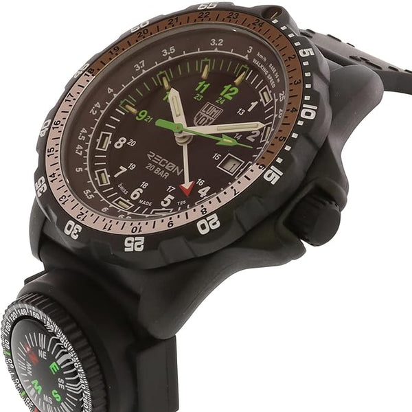 Luminox Recon Black Silicone Swiss Automatic Sport Men's Watch | XL.8831.KM.F