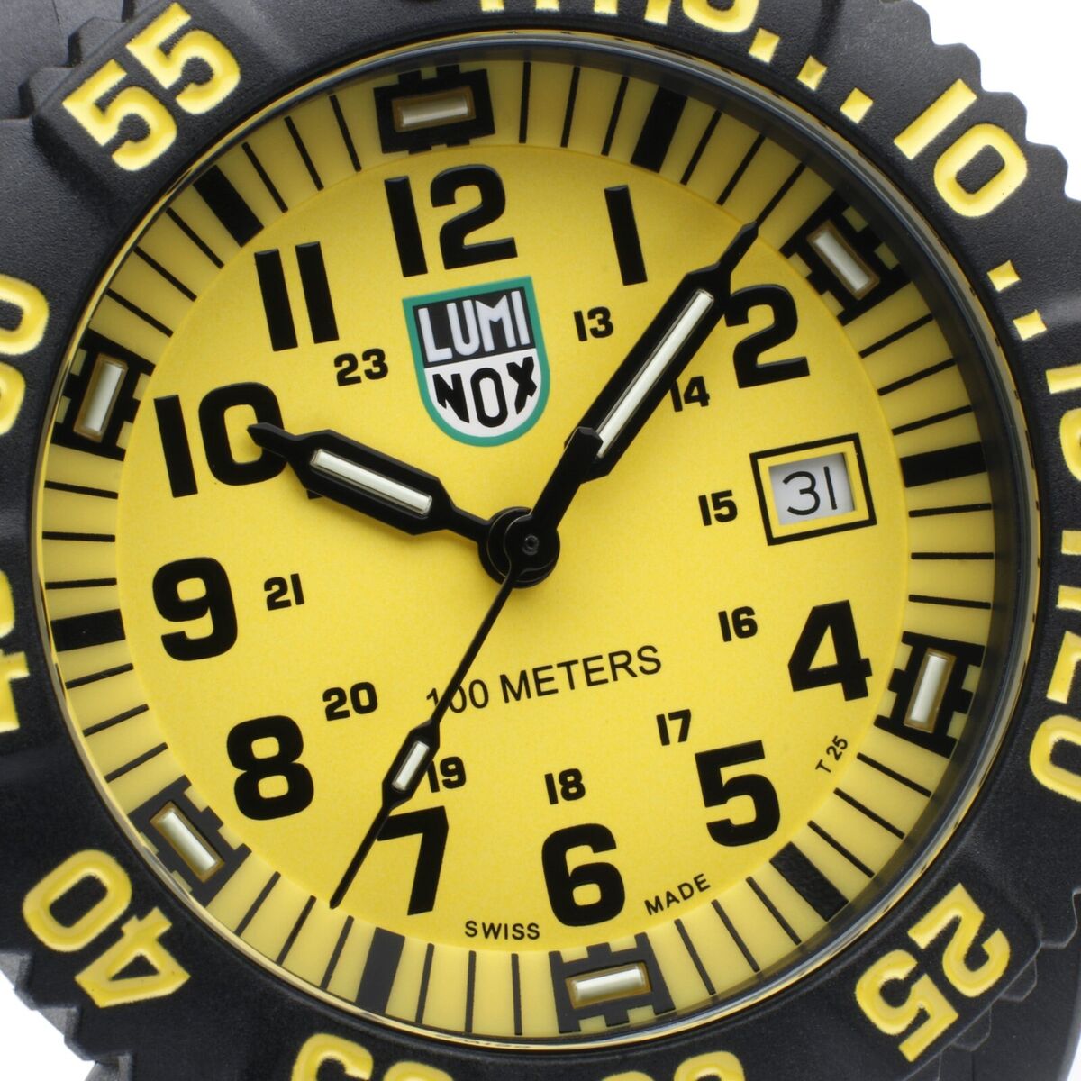 Luminox yellow face on sale