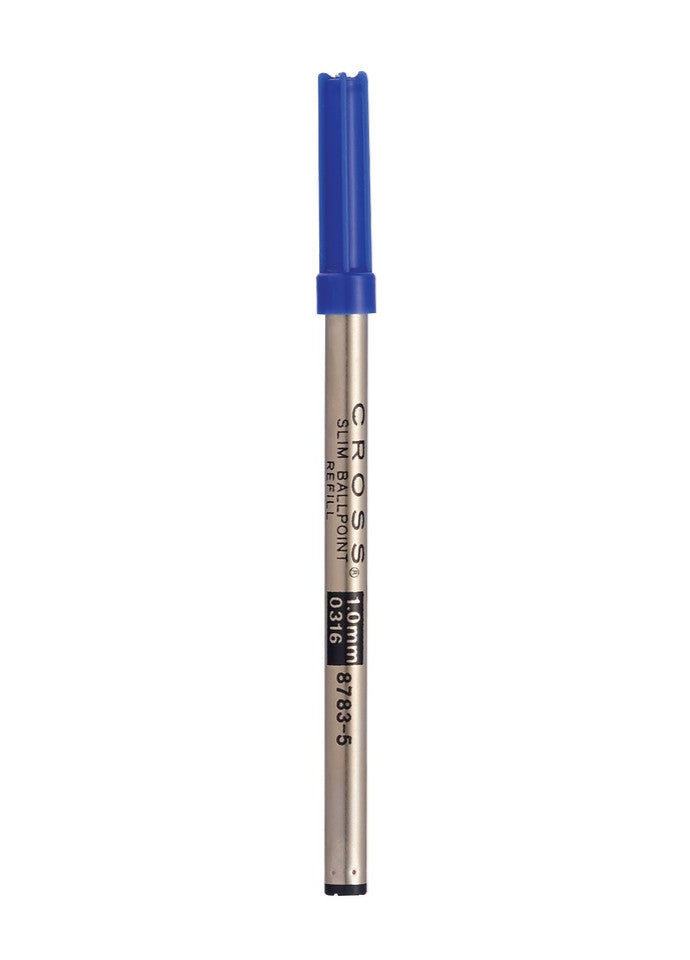 CROSS Slim Ballpoint Pen Refill - Blue - Single Pack | 8783-5
