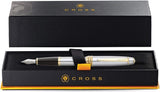 CROSS Bailey Medalist Stainless Steel Medium Nib Fountain Pen | AT0456-6MS