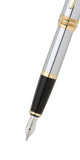 CROSS Bailey Medalist Stainless Steel Medium Nib Fountain Pen | AT0456-6MS