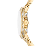 Michael Kors Camille Three - Hand Gold - Tone Stainless Steel Woman's Watch | MK4801 | Time Watch Specialists