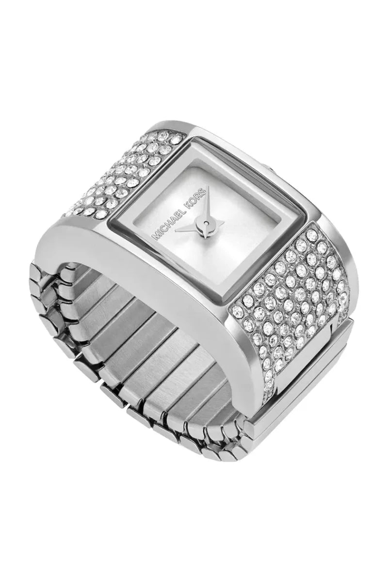 Michael Kors Darrington Silver Dial and Stainless Steel 13mm Women's Watch | MK4884 | TIME Watches