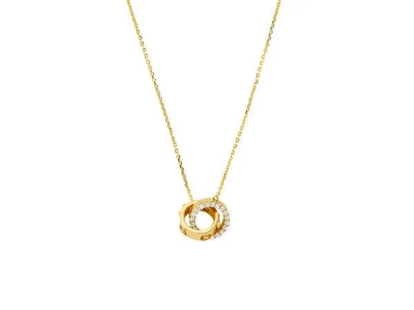 Michael Kors Gold - Tone Sterling Silver Pendant Women's Necklace | MKC1554AN710 | TIME Watches