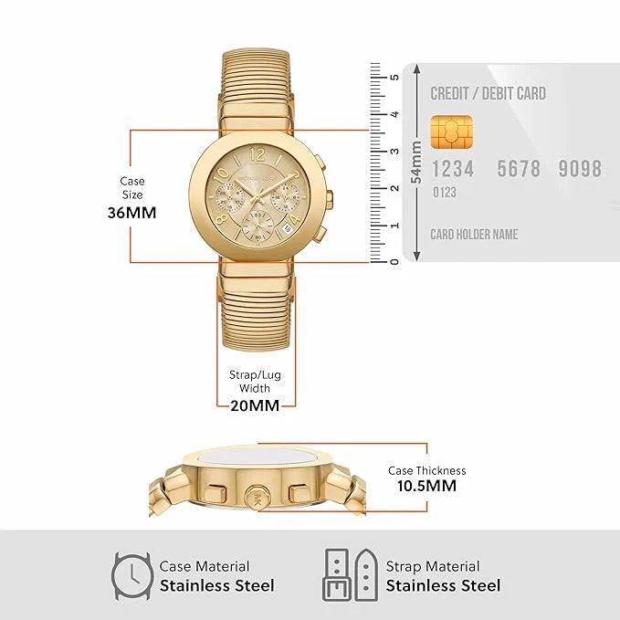 Michael Kors Gramercy Gold-Tone Women's Watch | MK7525
