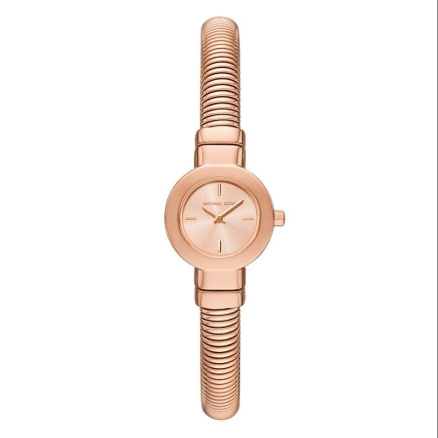Michael Kors Gramercy Rose Dial and Rose Gold Stainless Steel 38mm Women's Watch | MK7528 | TIME Watches
