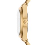 Michael Kors Lennox Three-Hand Gold-Tone Stainless Steel Woman's Watch | MK7460 | Time Watch Specialists