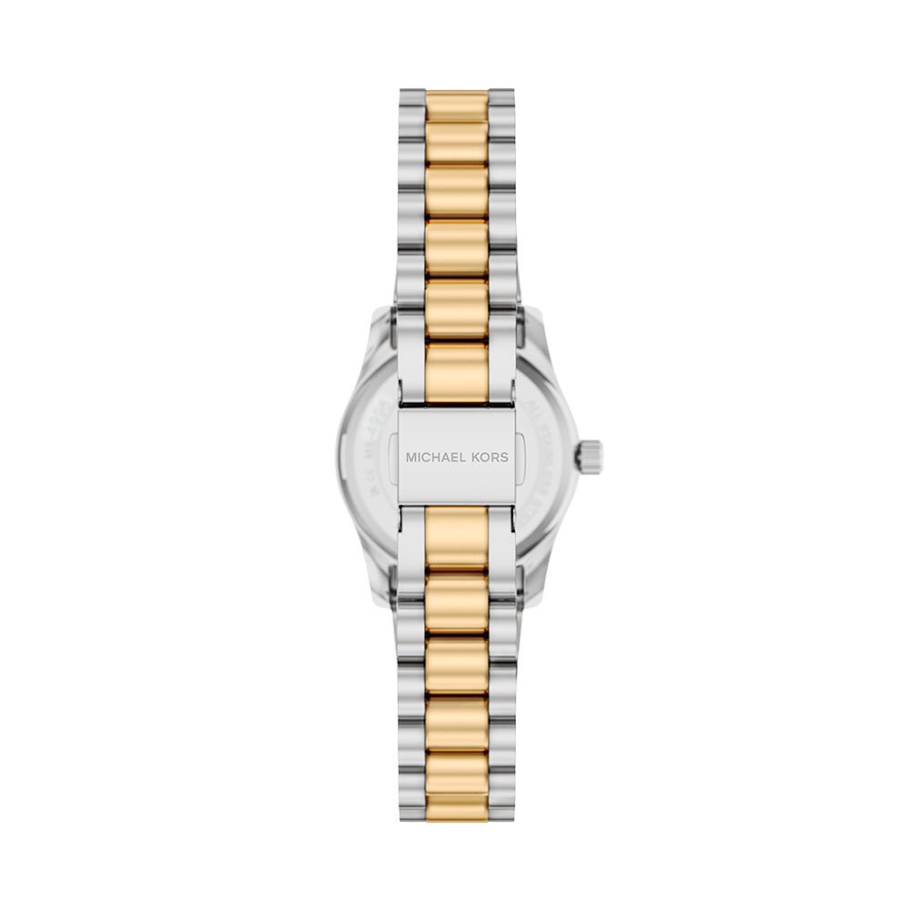 Michael Kors Lexington Blue Sunray Dial and Two - Tone Steel Bracelet 26mm Women's Watch | MK7579 | TIME Watches