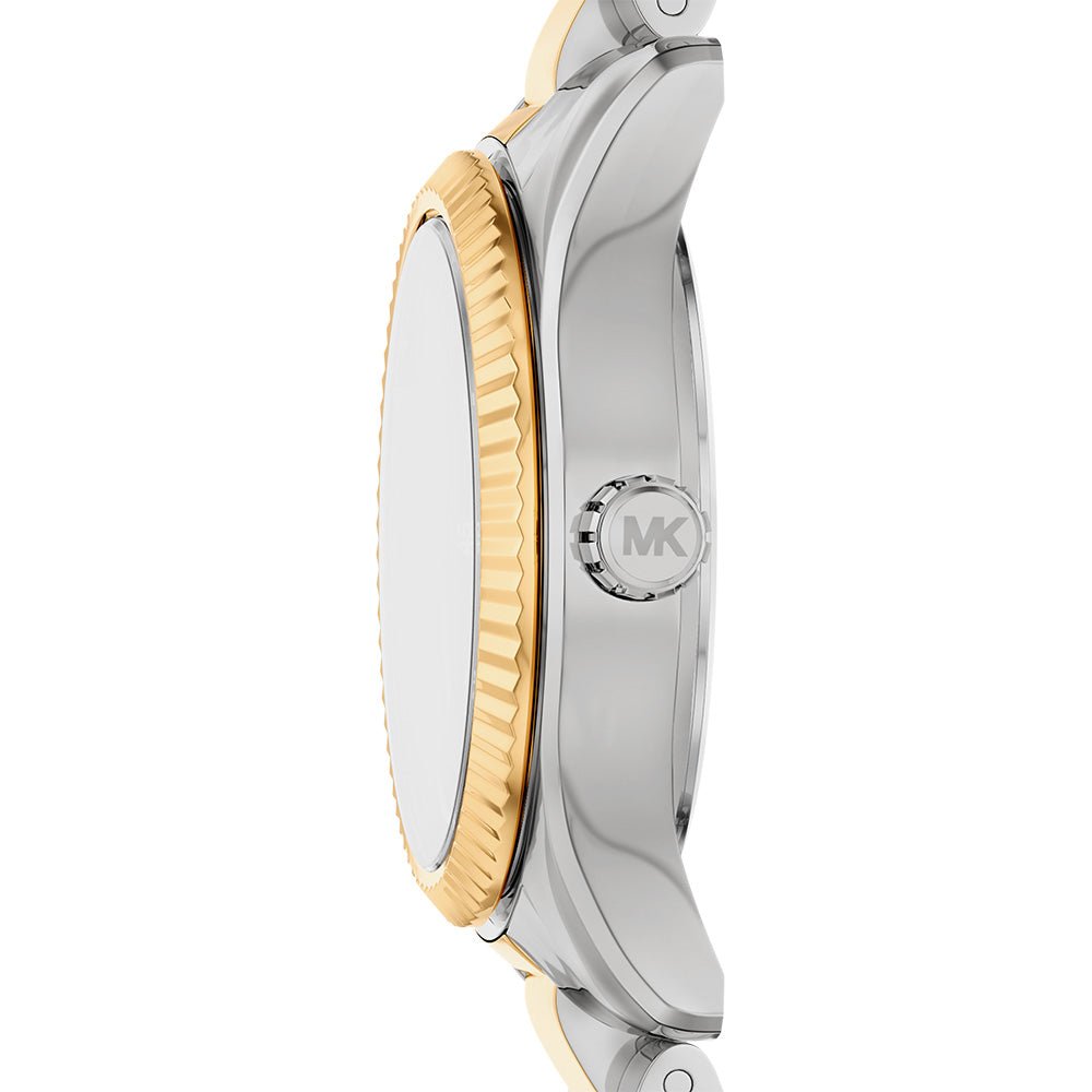 Michael Kors Lexington Blue Sunray Dial and Two - Tone Steel Bracelet 26mm Women's Watch | MK7579 | TIME Watches