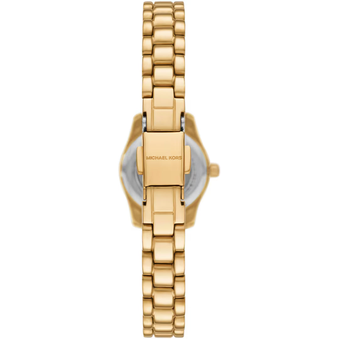 Michael Kors Micro Lexington Gold Watch, Bracelet and Bangle Set | MK4944SET