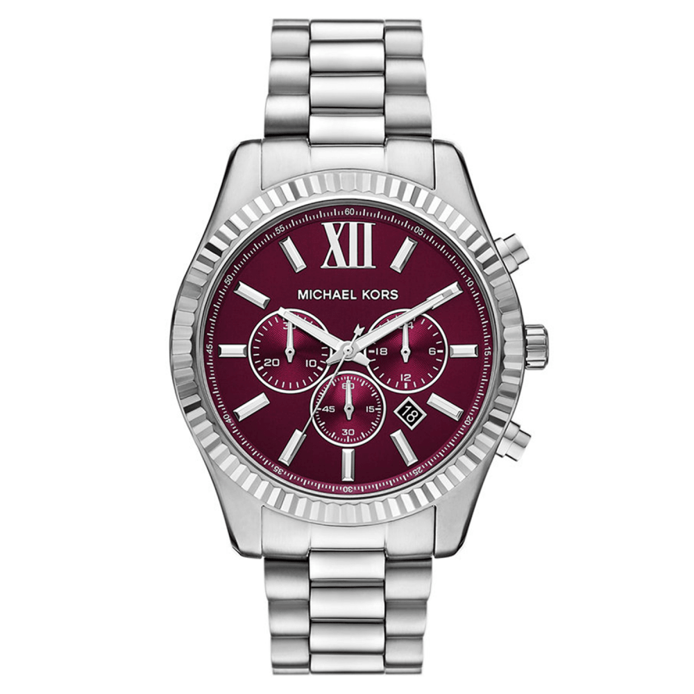 Michael Kors Lexington Stainless Steel 44mm Men's Watch | MK9242 | TIME Watches